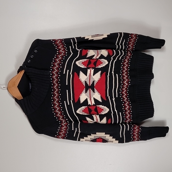 Chaps Sweaters - Vintage Chaps Ralph Lauren Southwestern Sweater Pullover Aztec Size M